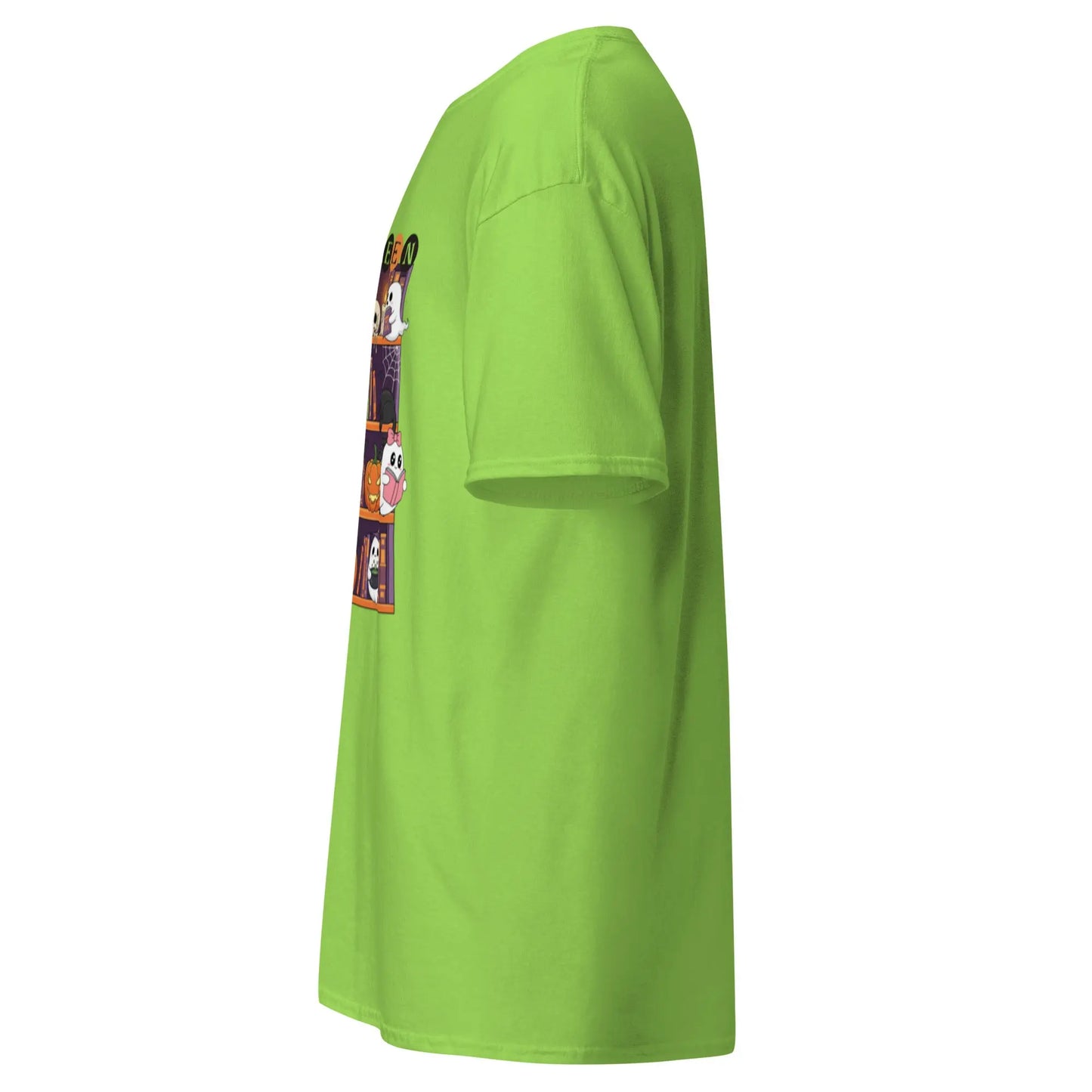 Ghost Halloween Bookcase classic tee - TBRaring