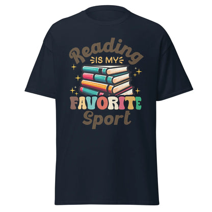 My Favorite Sport Is Reading Unisex classic tee - TBRaring