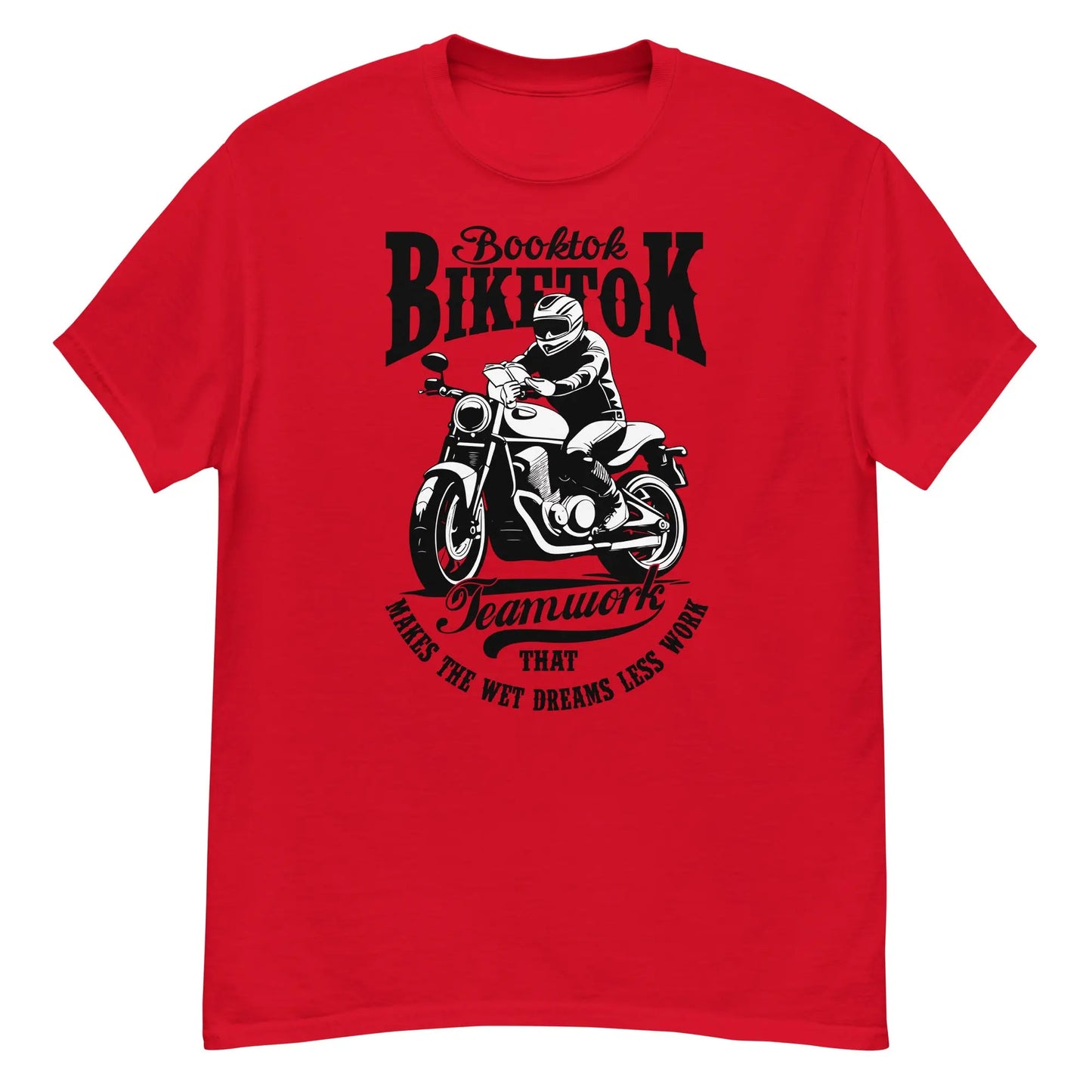 Bookish Shop "Booktok Biketok Teamwork" Unisex classic tee - TBRaring