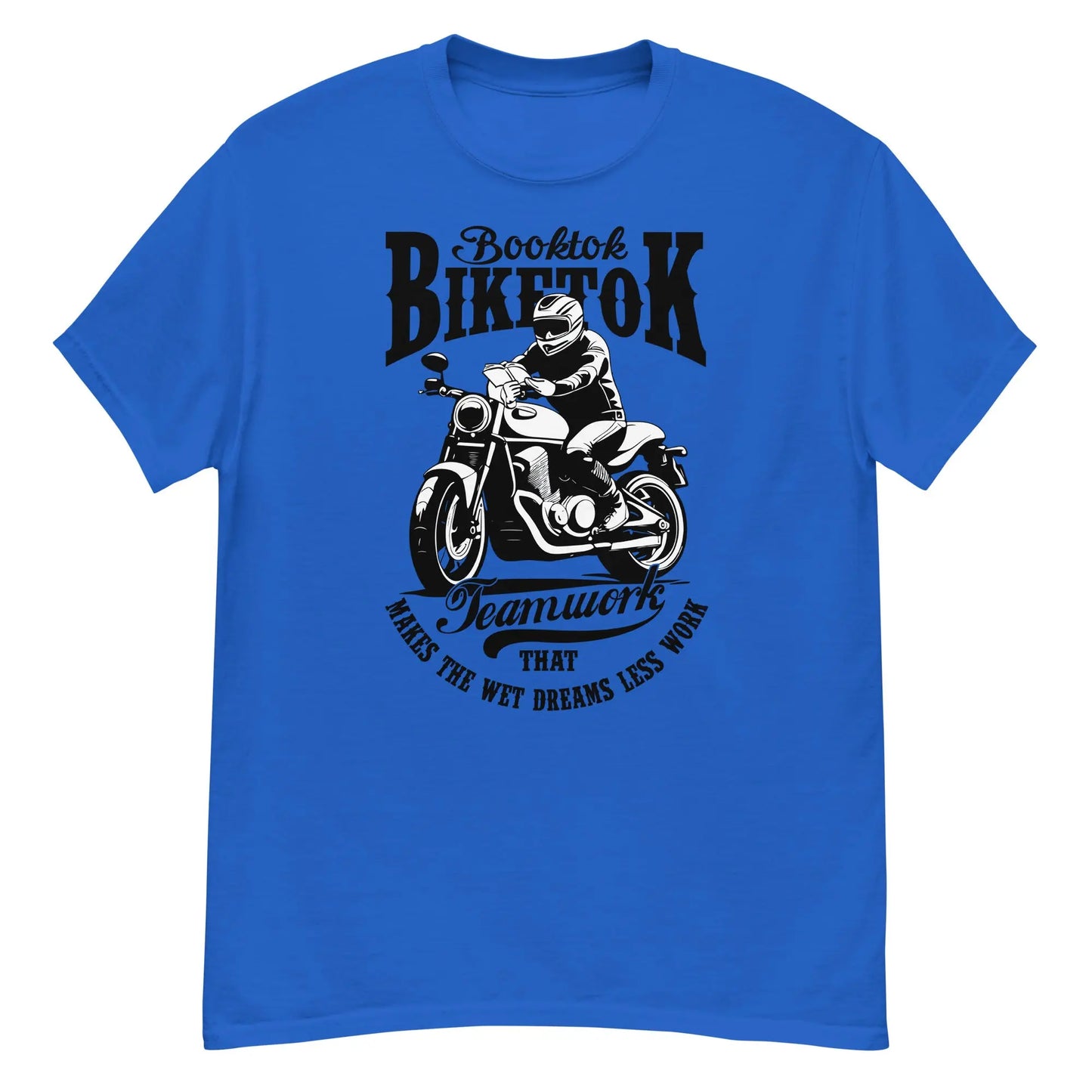 Bookish Shop "Booktok Biketok Teamwork" Unisex classic tee - TBRaring