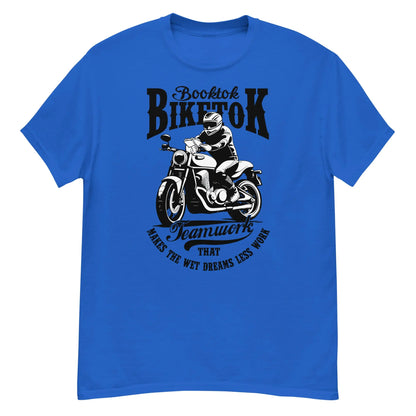 Bookish Shop "Booktok Biketok Teamwork" Unisex classic tee - TBRaring