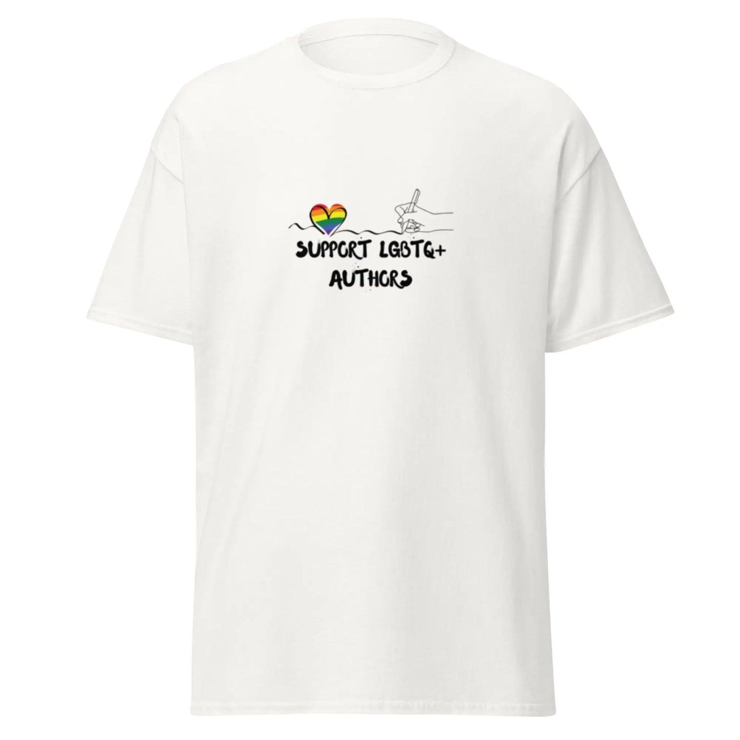 Support LGBTQ+ Authors Unisex classic tee - TBRaring