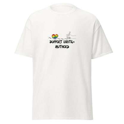 Support LGBTQ+ Authors Unisex classic tee - TBRaring
