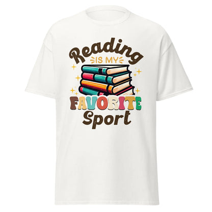 My Favorite Sport Is Reading Unisex classic tee - TBRaring