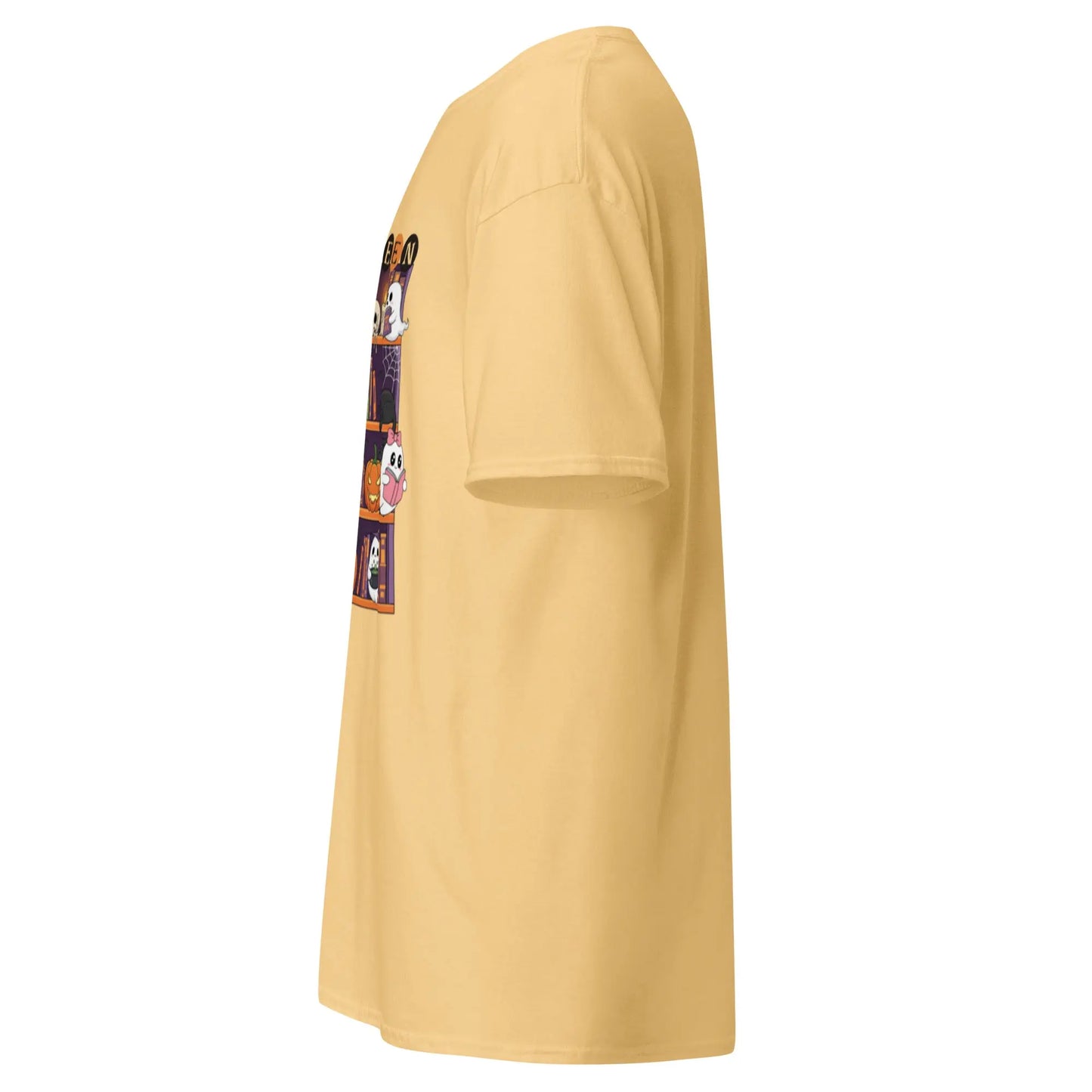Ghost Halloween Bookcase classic tee - TBRaring