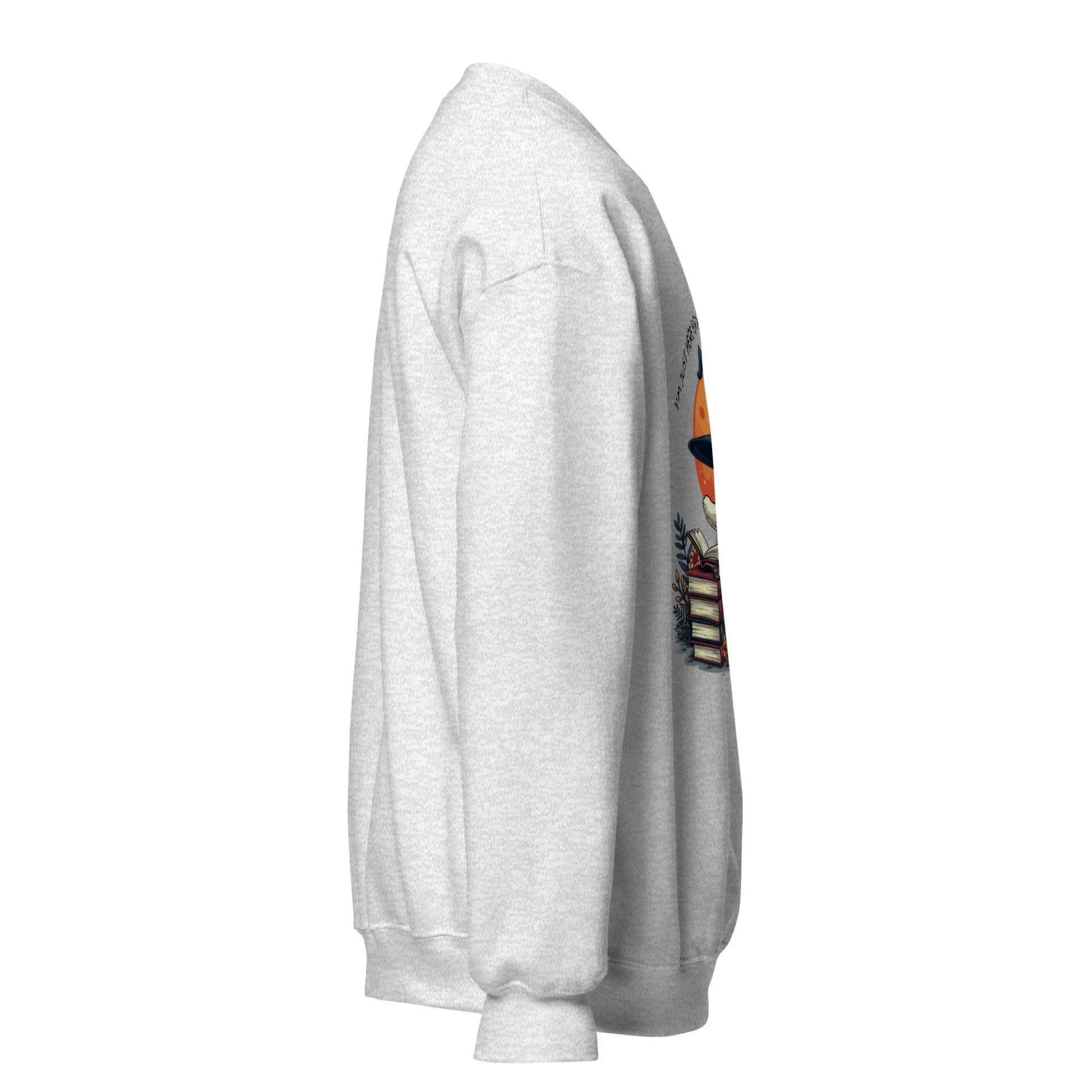 I'm Just Here For The Booooooooooks Ghost Sweatshirt - TBRaring