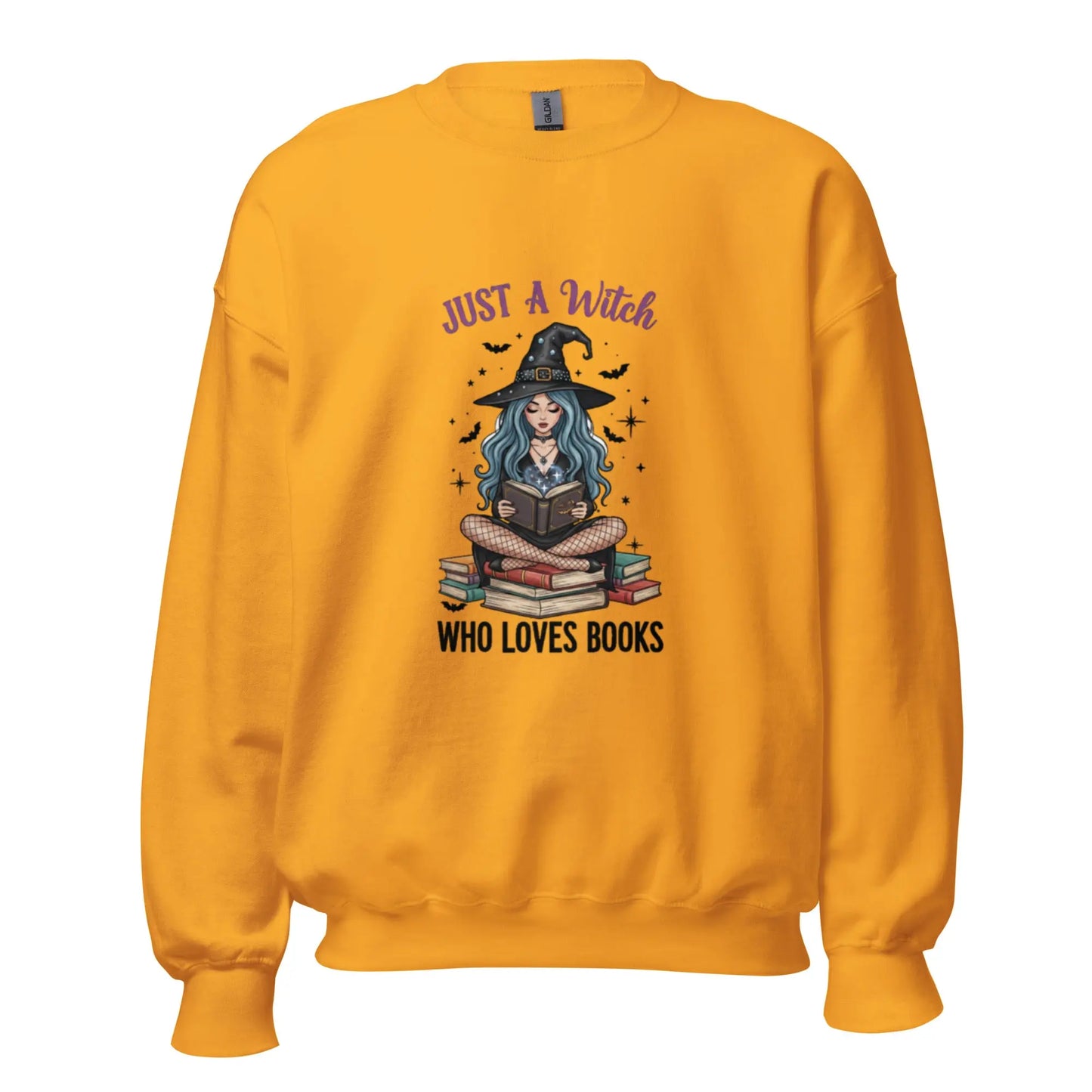 Just A Witch Who Loves Books Sweatshirt - TBRaring