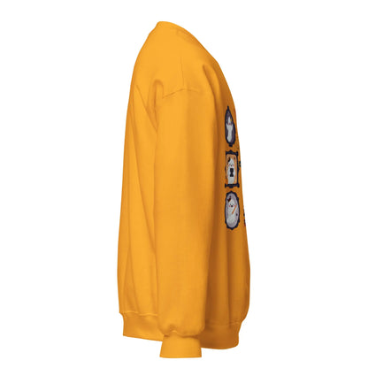 Ghost Teacher Picture Frame Sweatshirt - TBRaring