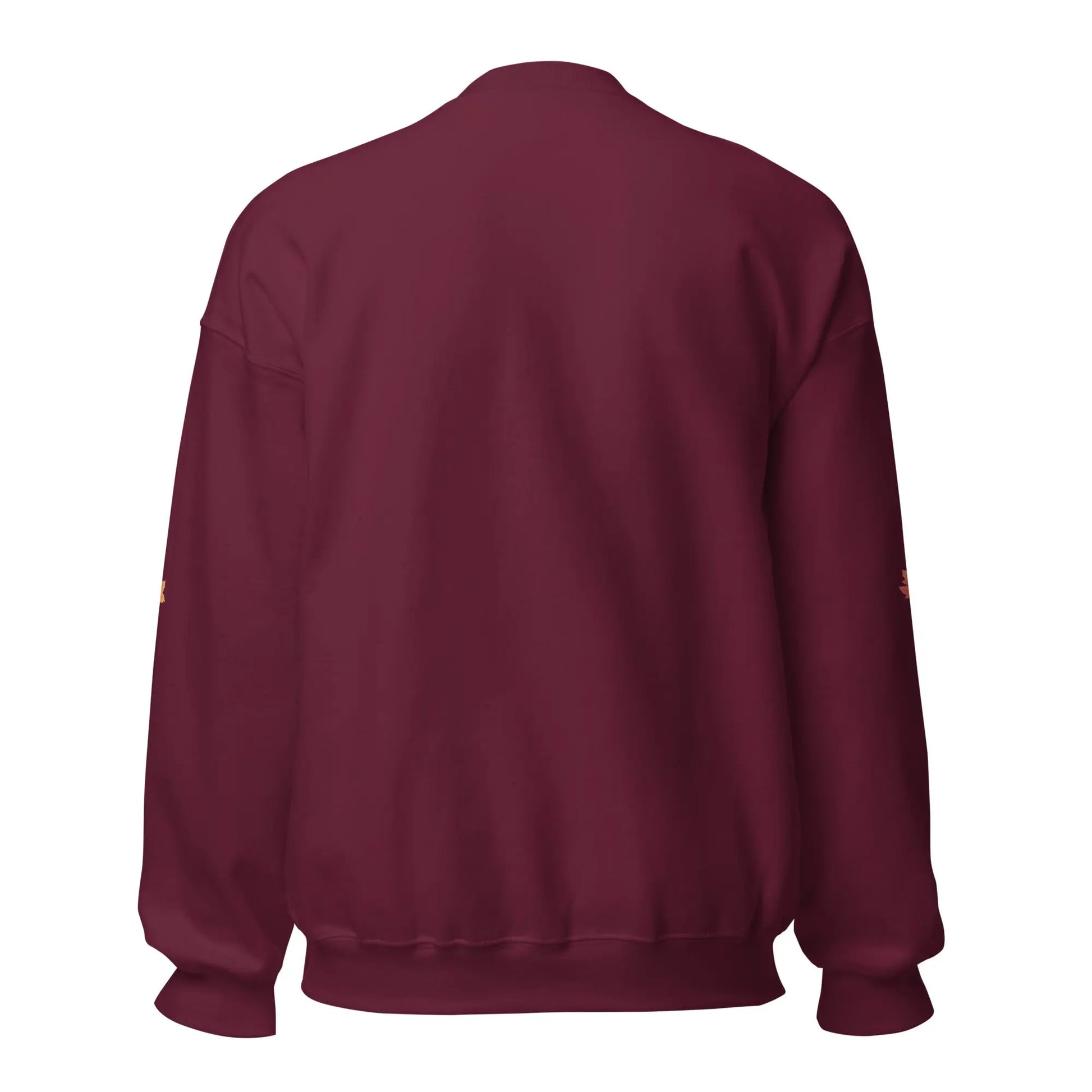 Leaves Are Falling Books Are Calling Unisex Sweatshirt With Leaves on Sleeves - TBRaring