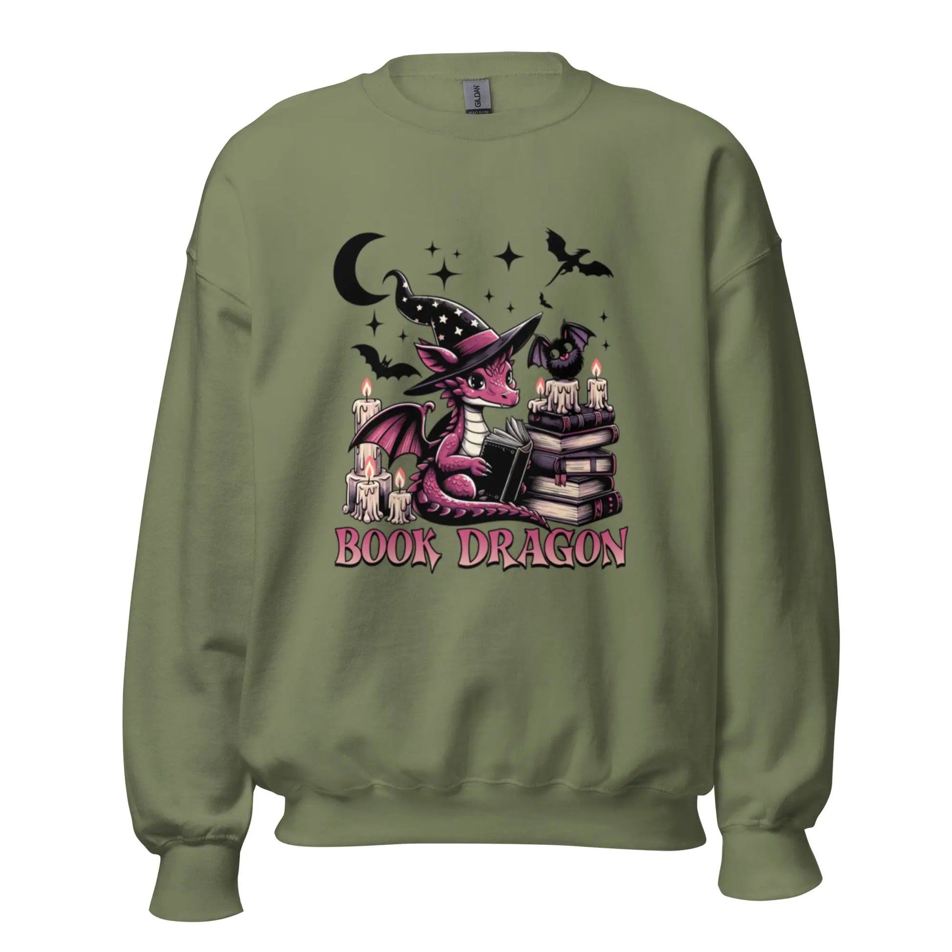 Halloween Book Dragon Sweatshirt - TBRaring