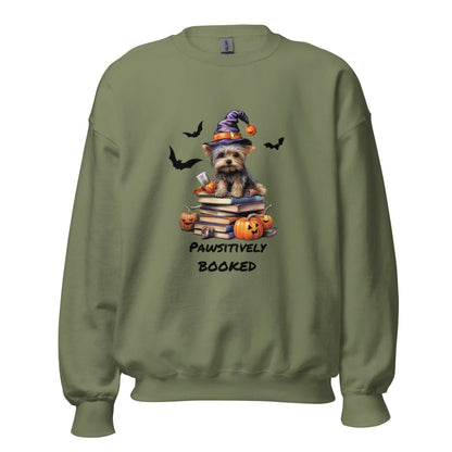 Pawsitively Booked Bookish Sweatshirt - TBRaring