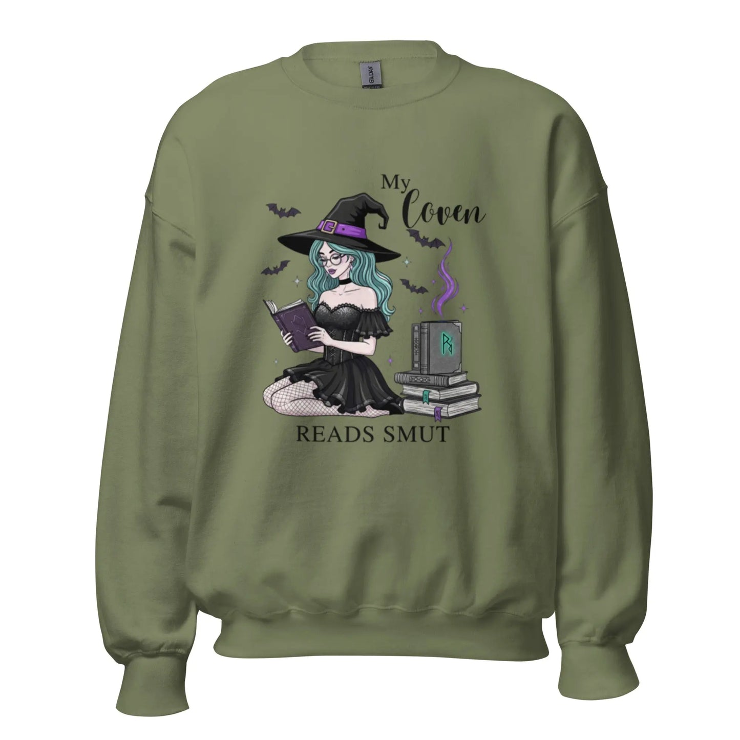 My Coven Reads Smut Witch Sweatshirt - TBRaring
