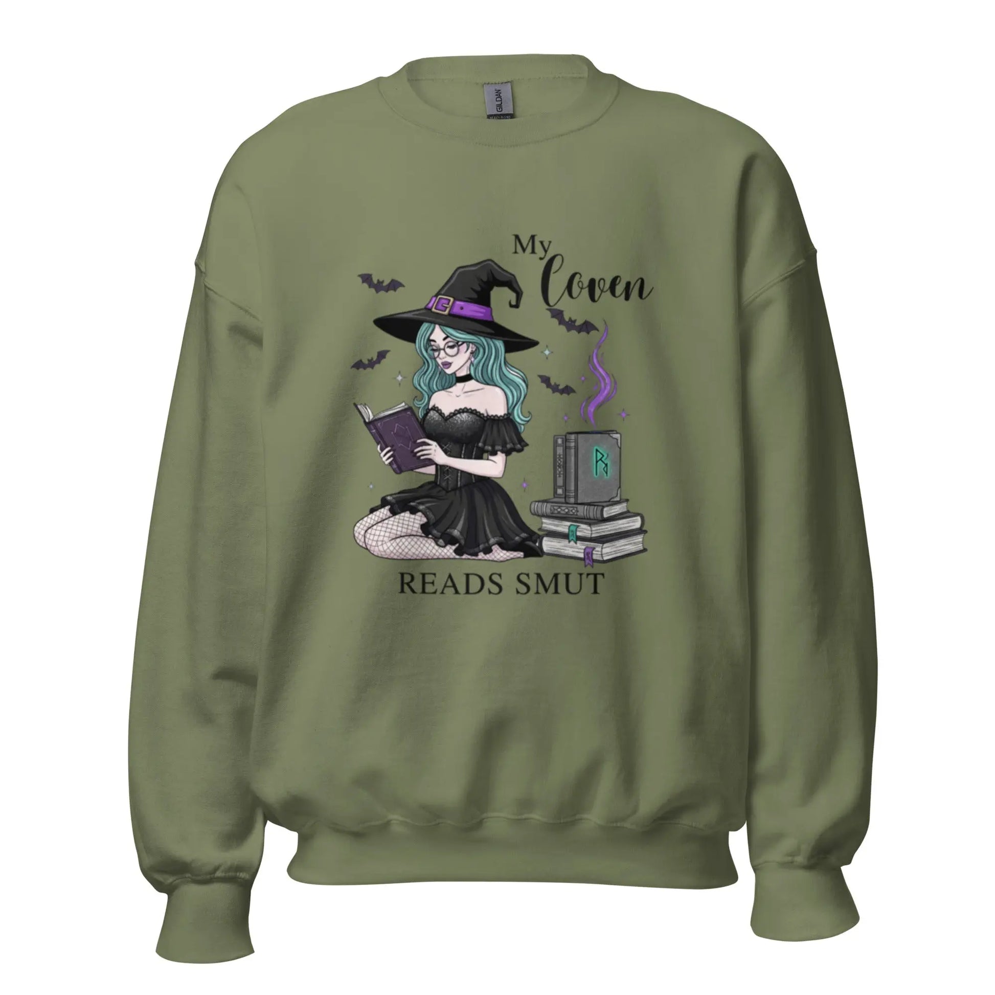 My Coven Reads Smut Witch Sweatshirt - TBRaring