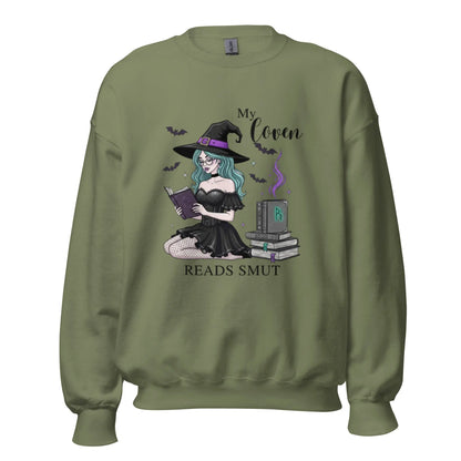 My Coven Reads Smut Witch Sweatshirt - TBRaring