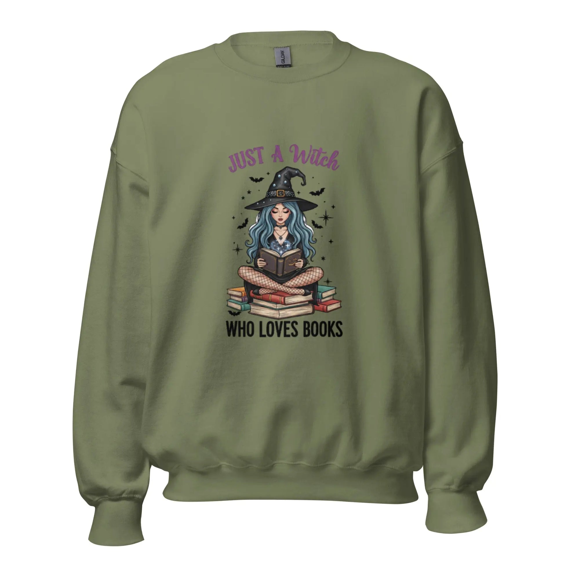 Just A Witch Who Loves Books Sweatshirt - TBRaring