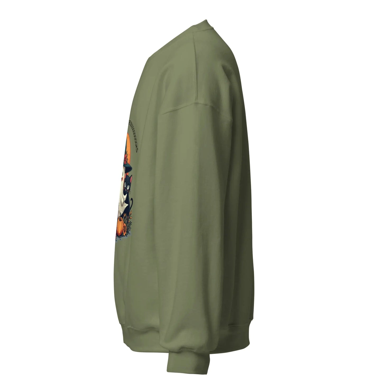 I'm Just Here For The Booooooooooks Ghost Sweatshirt - TBRaring
