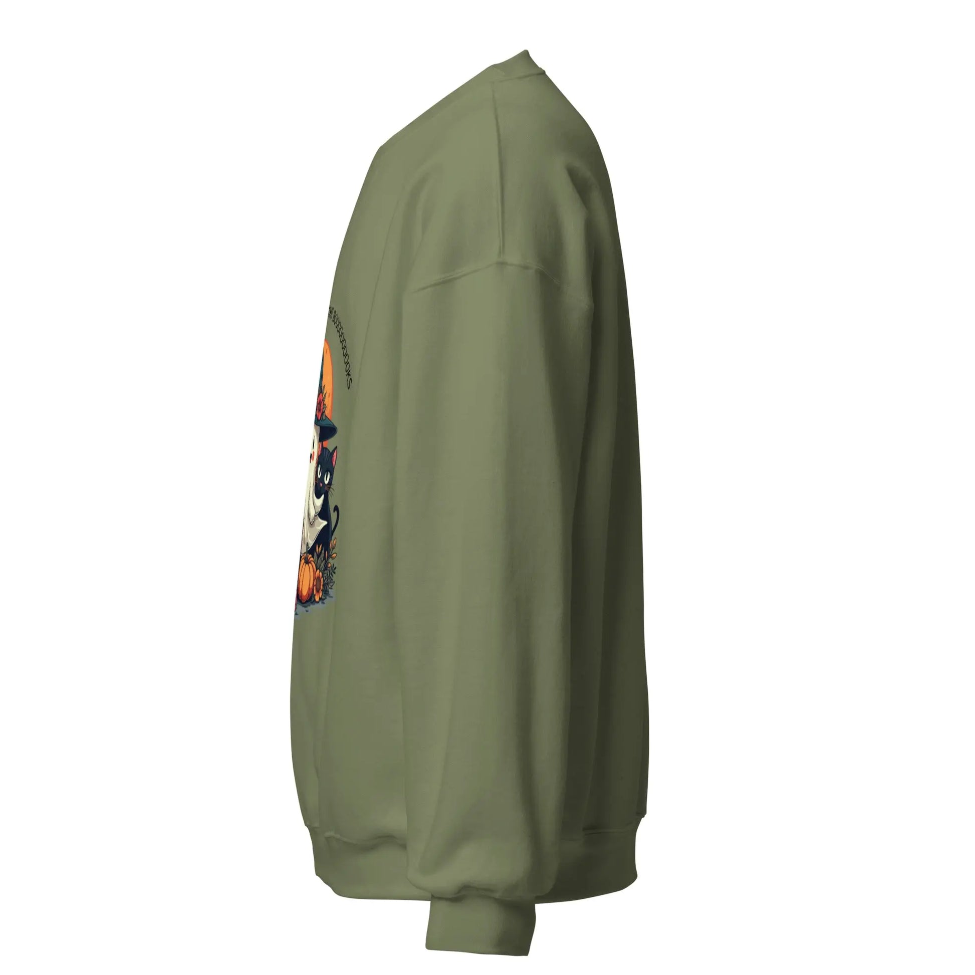 I'm Just Here For The Booooooooooks Ghost Sweatshirt - TBRaring