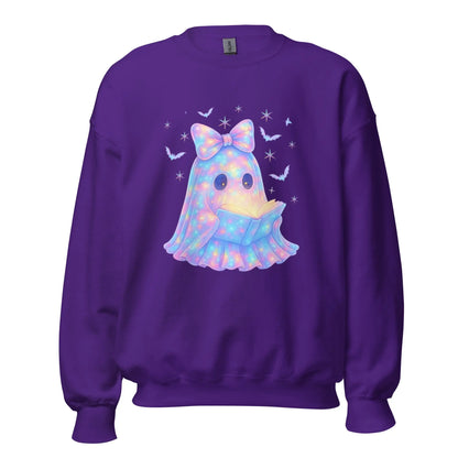 Rainbow Glow Ghost Sweatshirt - TBRaring