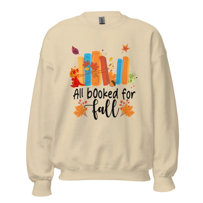 All Booked For Fall Unisex Sweatshirt - TBRaring