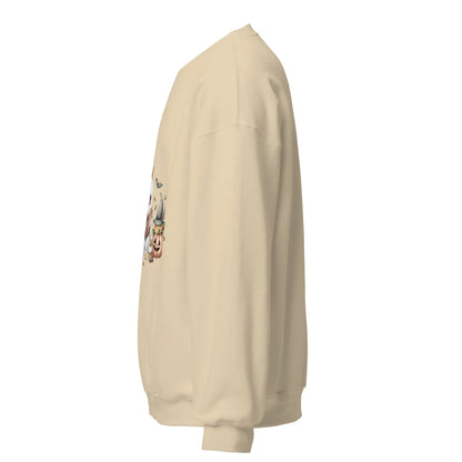 Cute Ghost Reading Sweatshirt - TBRaring