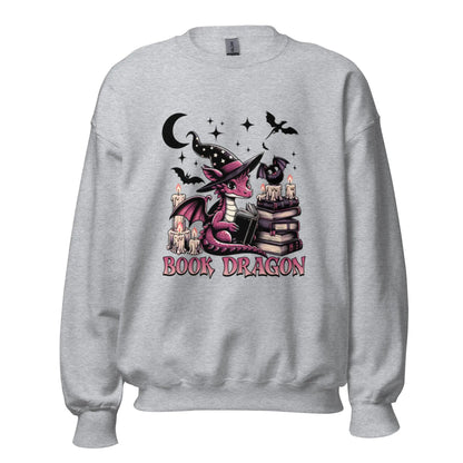 Halloween Book Dragon Sweatshirt - TBRaring