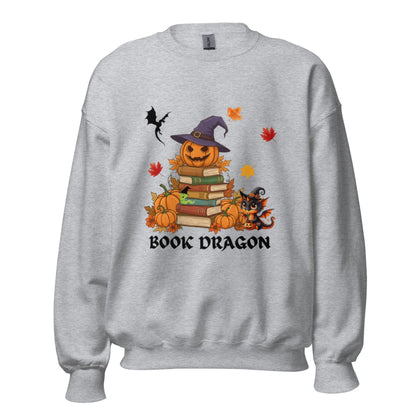 Halloween Baby Book Dragon Sweatshirt - TBRaring