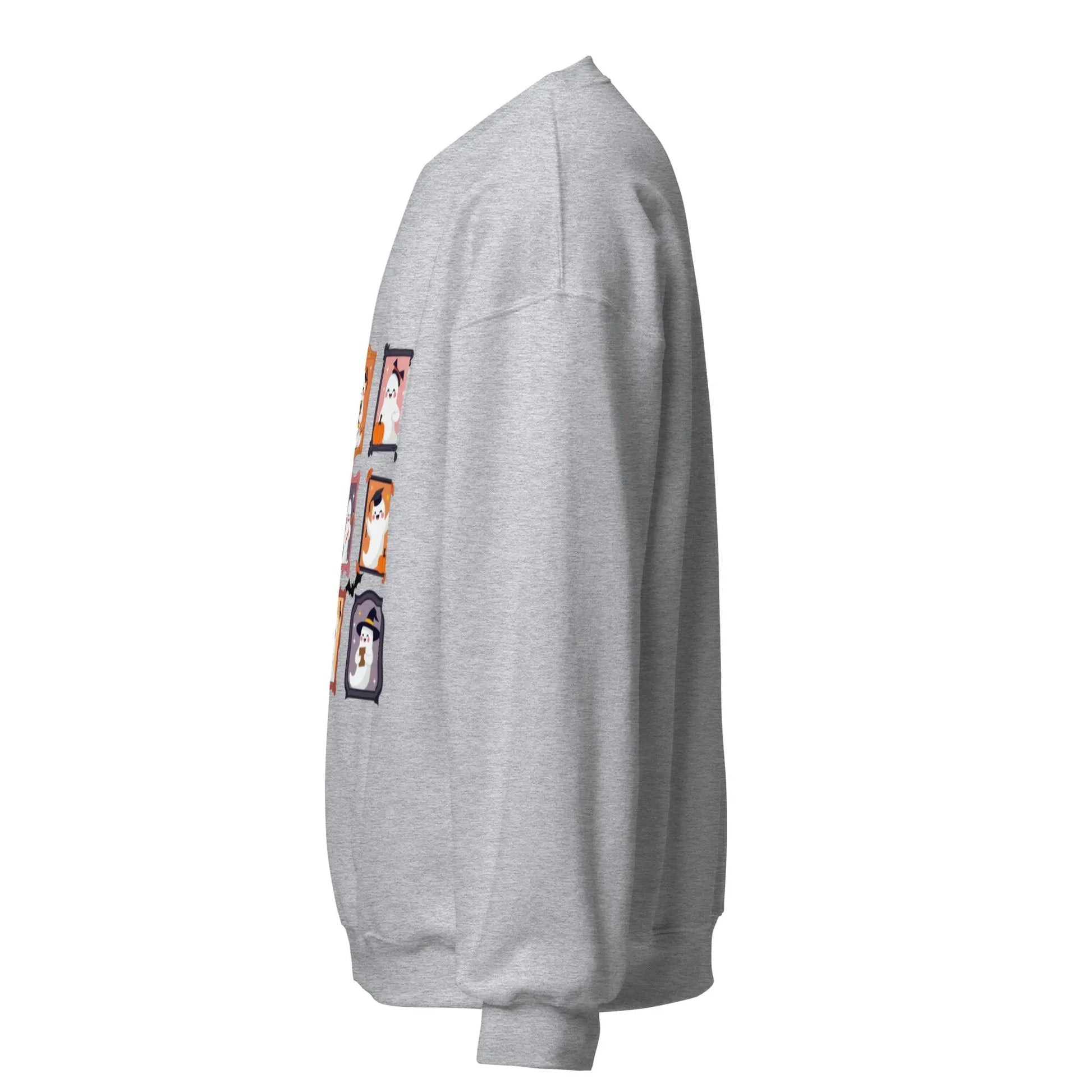 Ghost Teacher Picture Frame Sweatshirt - TBRaring
