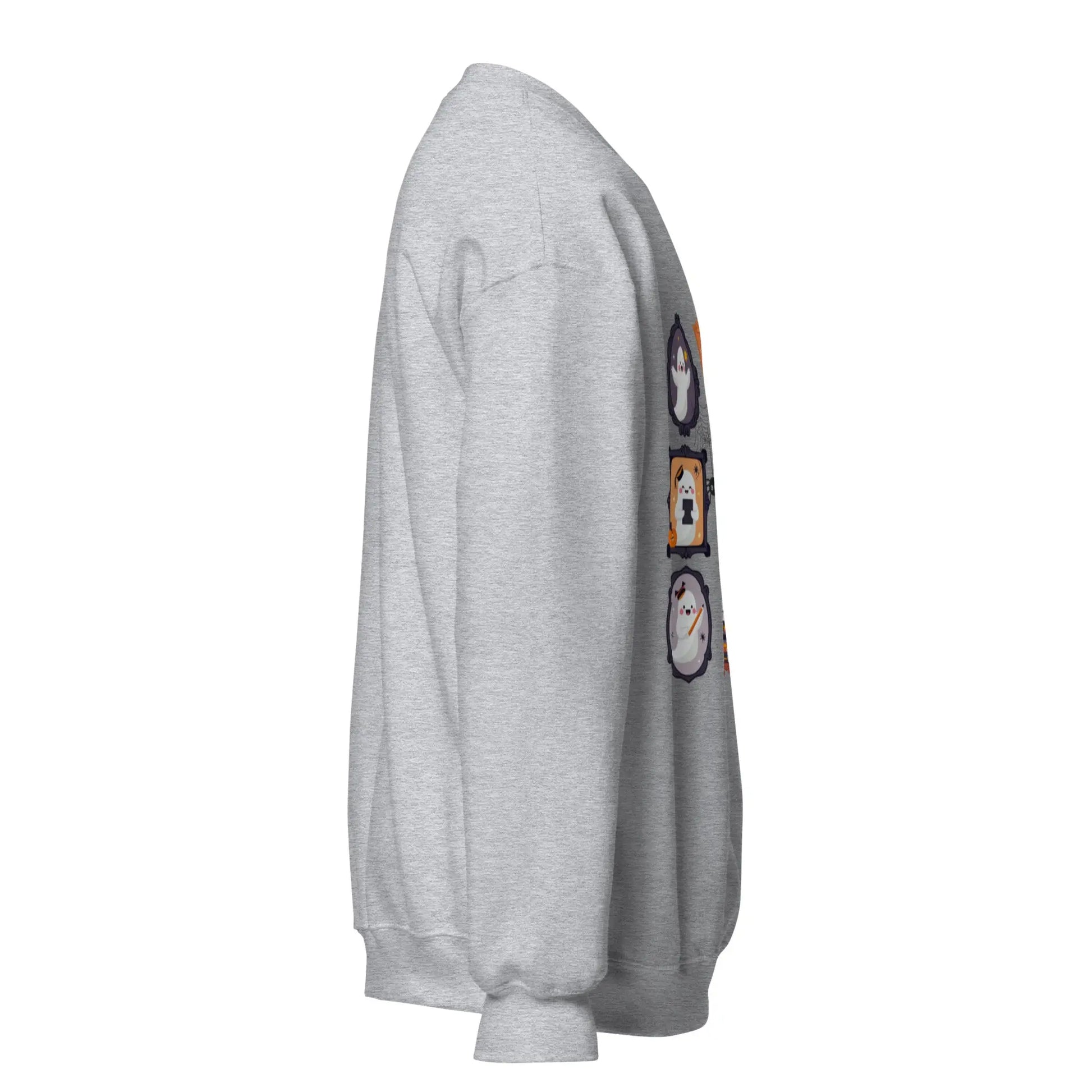 Ghost Teacher Picture Frame Sweatshirt - TBRaring