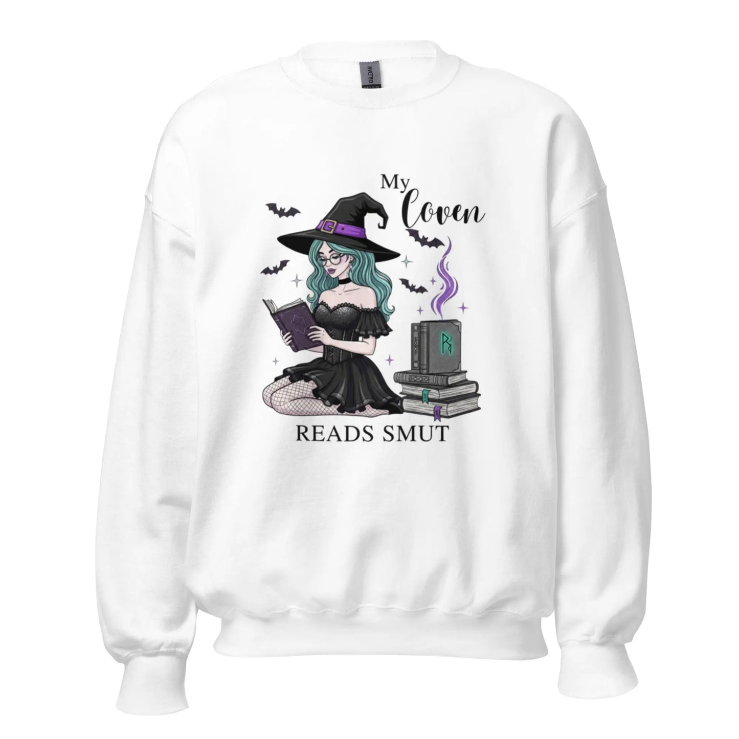 My Coven Reads Smut Witch Sweatshirt - TBRaring