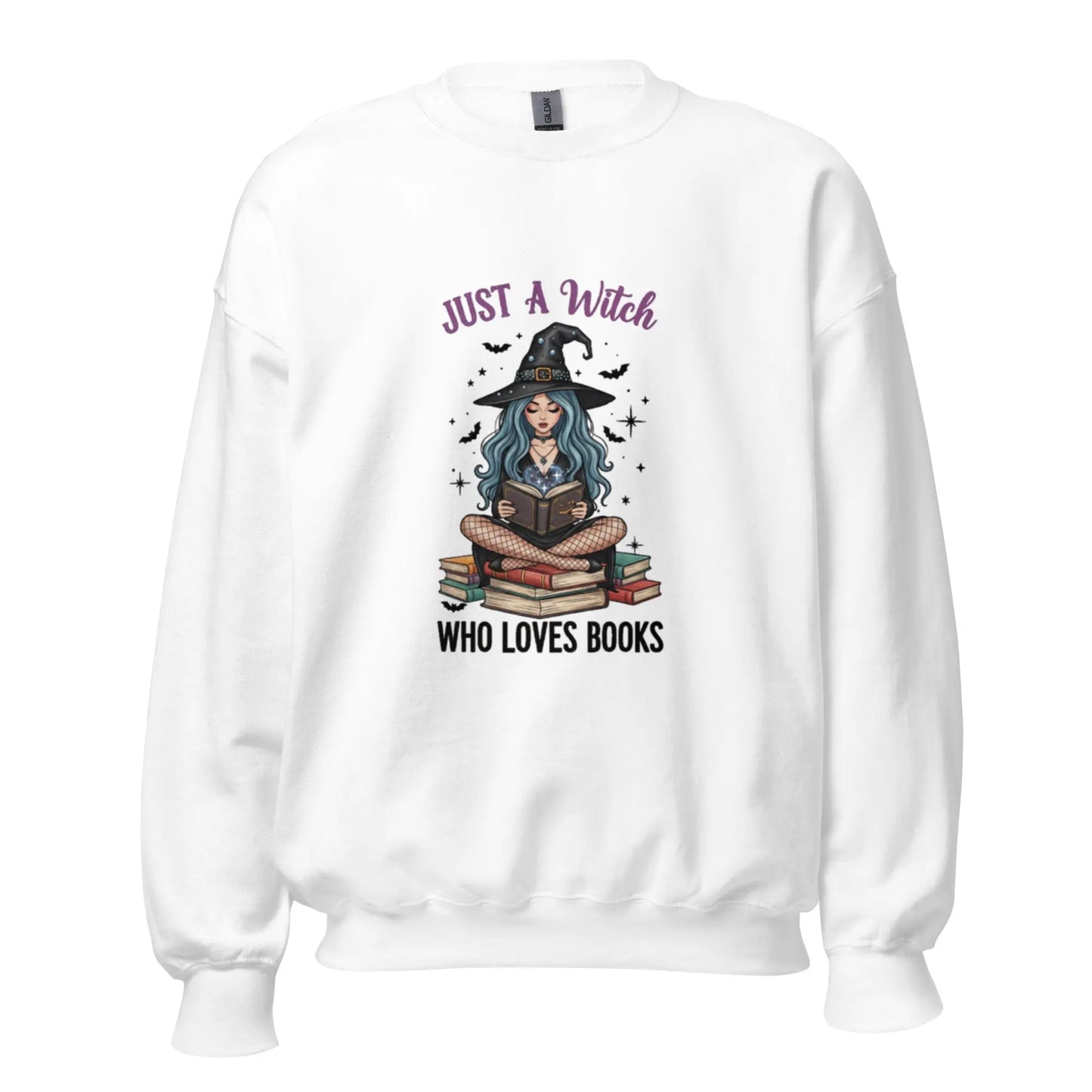 Just A Witch Who Loves Books Sweatshirt - TBRaring