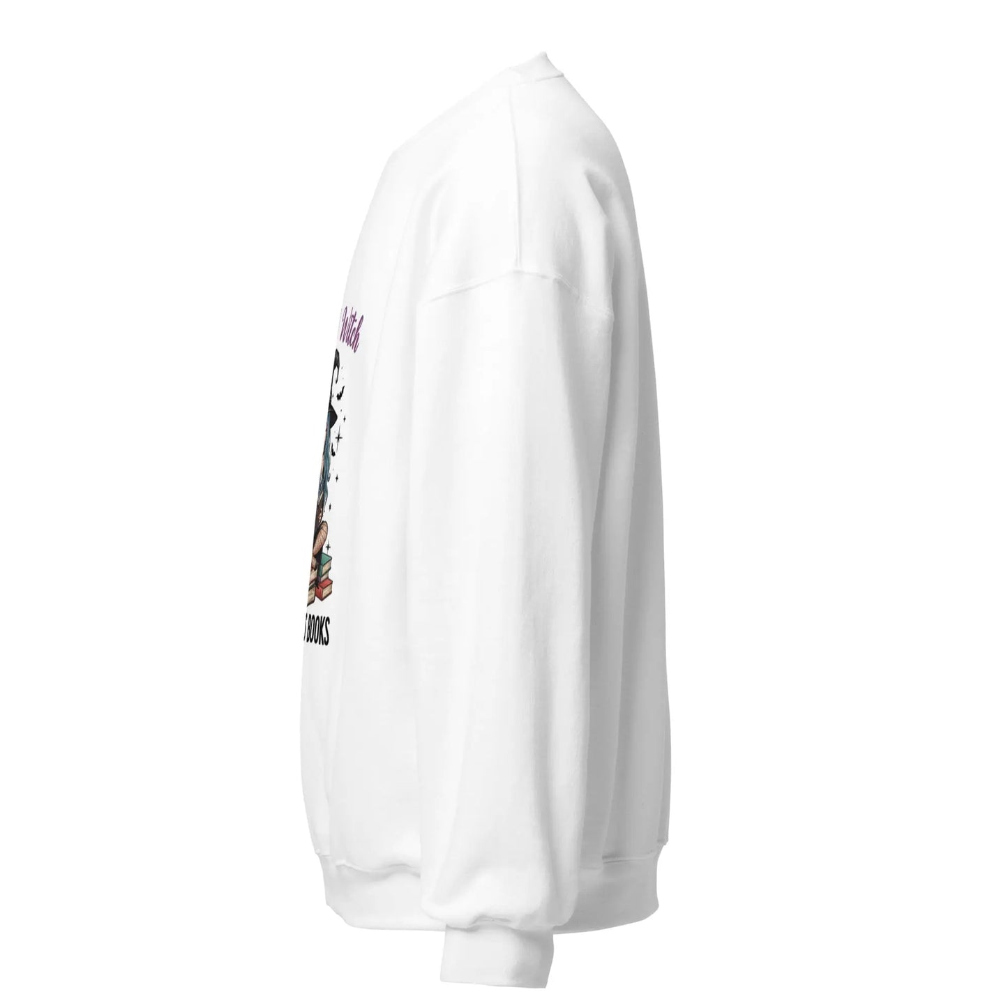 Just A Witch Who Loves Books Sweatshirt - TBRaring