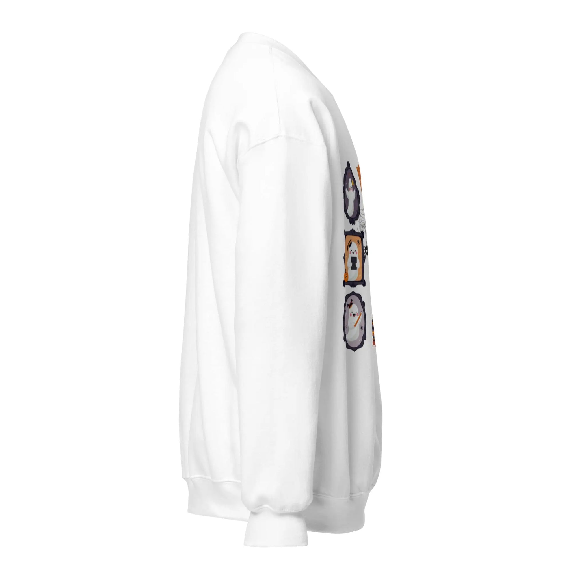 Ghost Teacher Picture Frame Sweatshirt - TBRaring