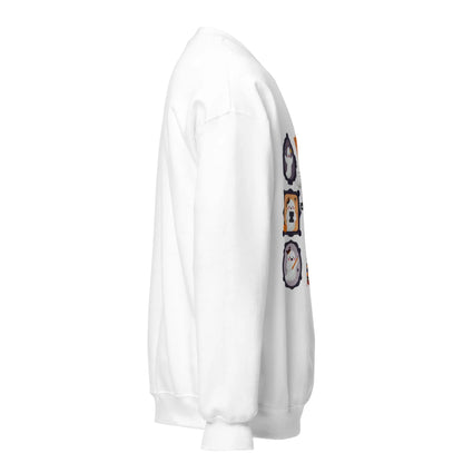 Ghost Teacher Picture Frame Sweatshirt - TBRaring