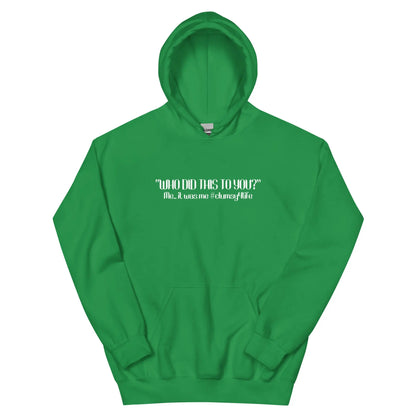 "Who Did This To You" Bookish Shop Unisex Hoodie - TBRaring