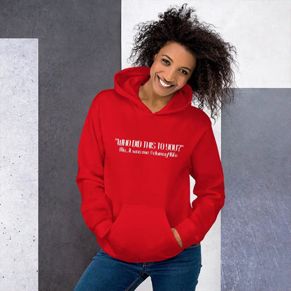 "Who Did This To You" Bookish Shop Unisex Hoodie - TBRaring