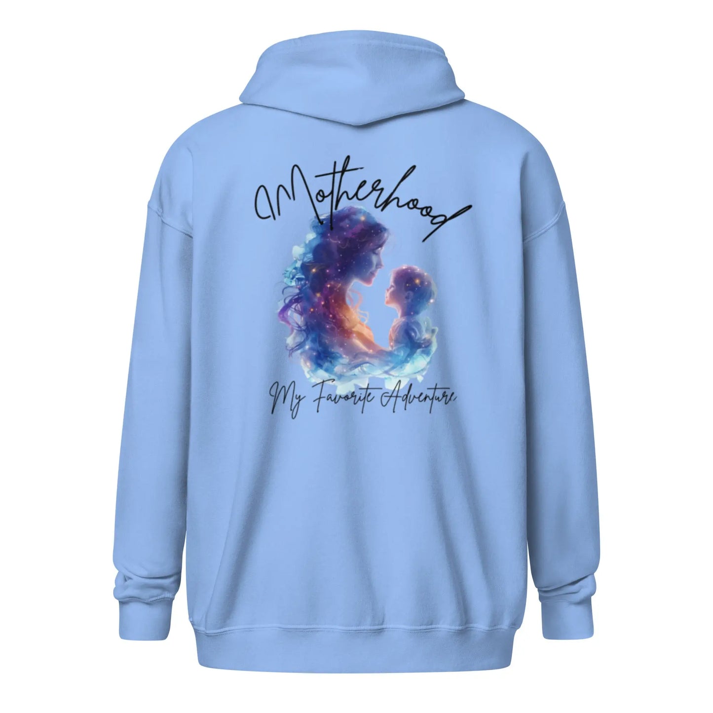 "Motherhood My Favorite adventure" Unisex heavy blend Bookishly zip hoodie - TBRaring