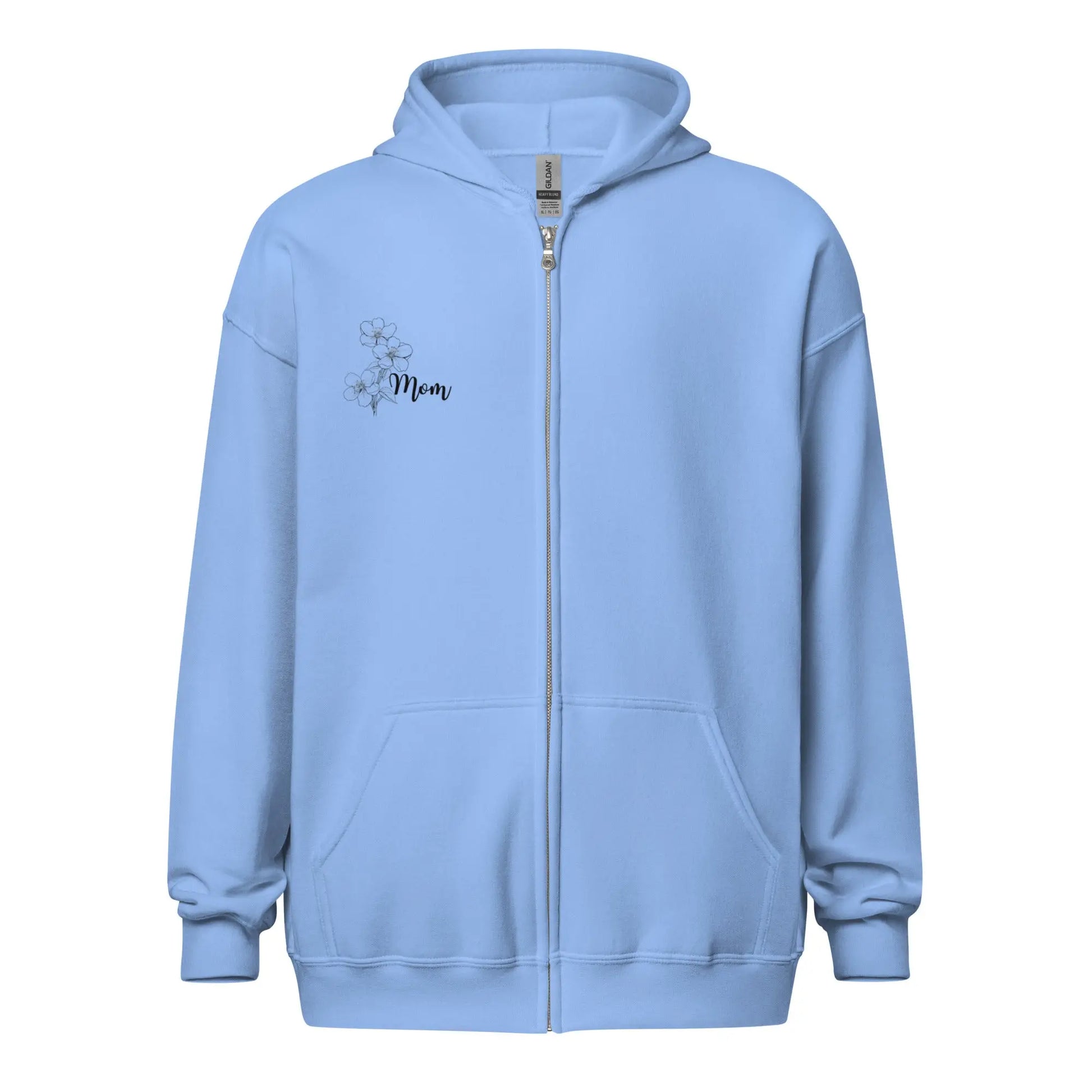 "Motherhood My Favorite adventure" Unisex heavy blend Bookishly zip hoodie - TBRaring