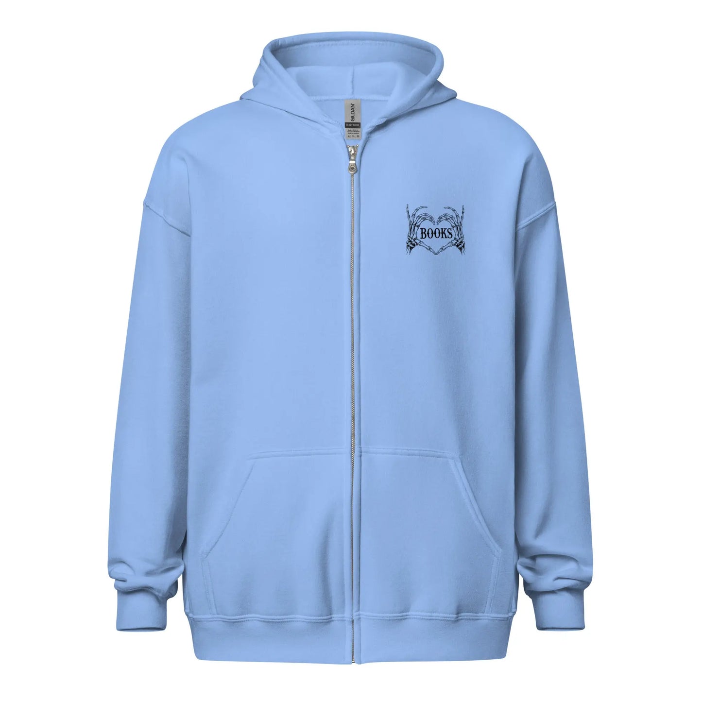 Creepy Witch Reader zip hoodie Front and Back - TBRaring