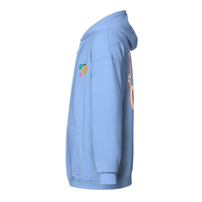 Bookish Shop "Audiobook Girlie" Unisex heavy blend zip hoodie - TBRaring