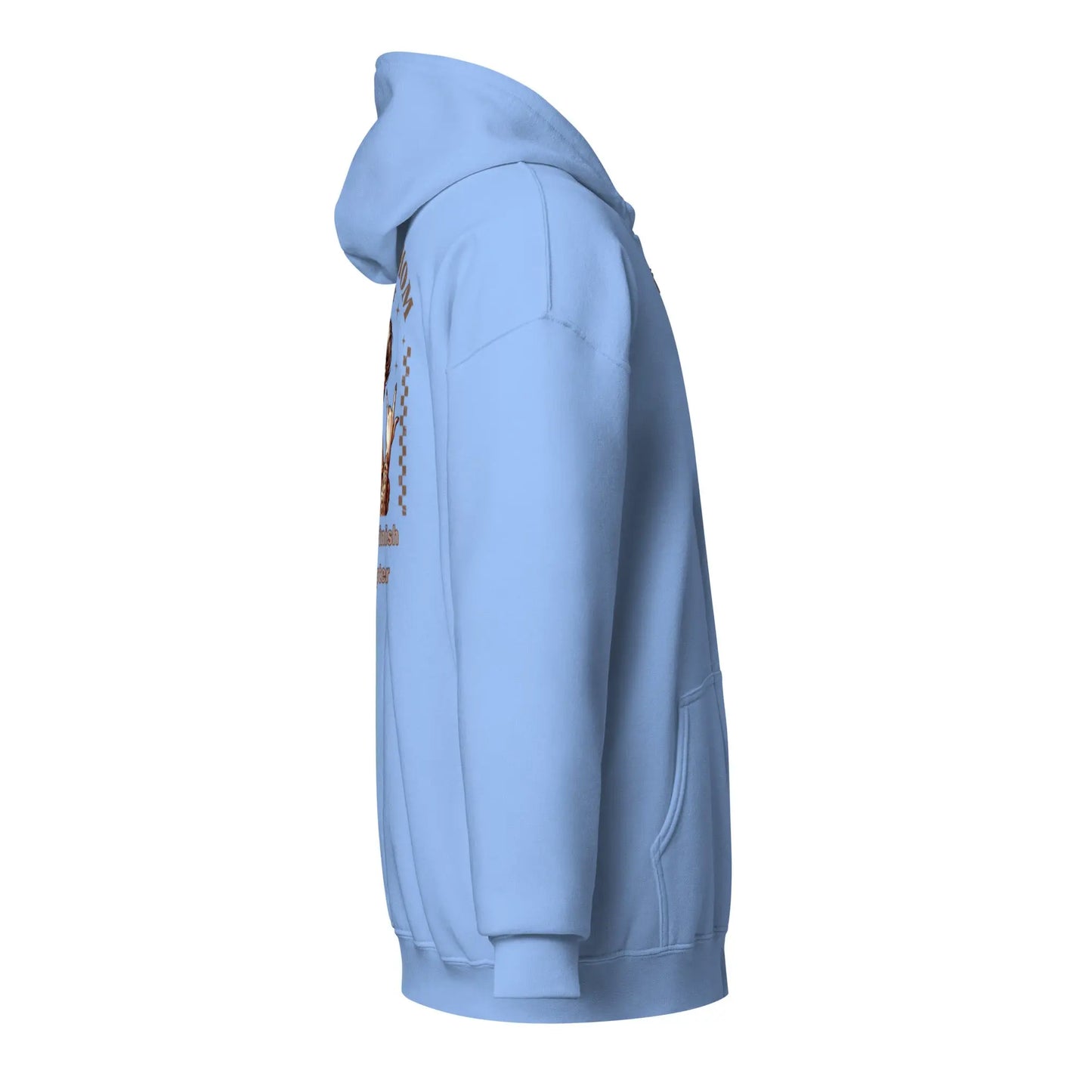 "Just a Mom Out Here Trying to Finish Her Chapter" Unisex heavy blend zip hoodie Bookish Merch - TBRaring