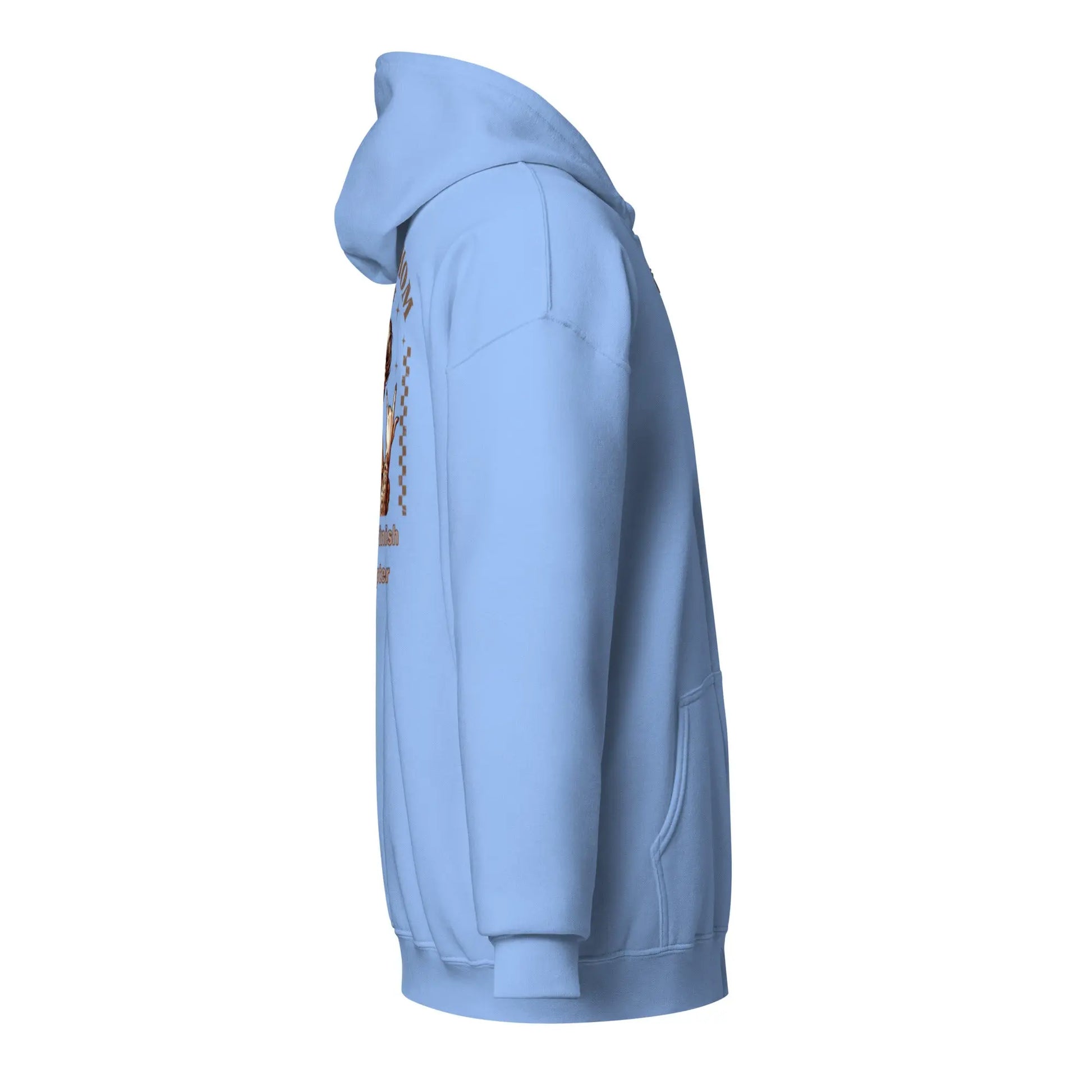 "Just a Mom Out Here Trying to Finish Her Chapter" Unisex heavy blend zip hoodie Bookish Merch - TBRaring
