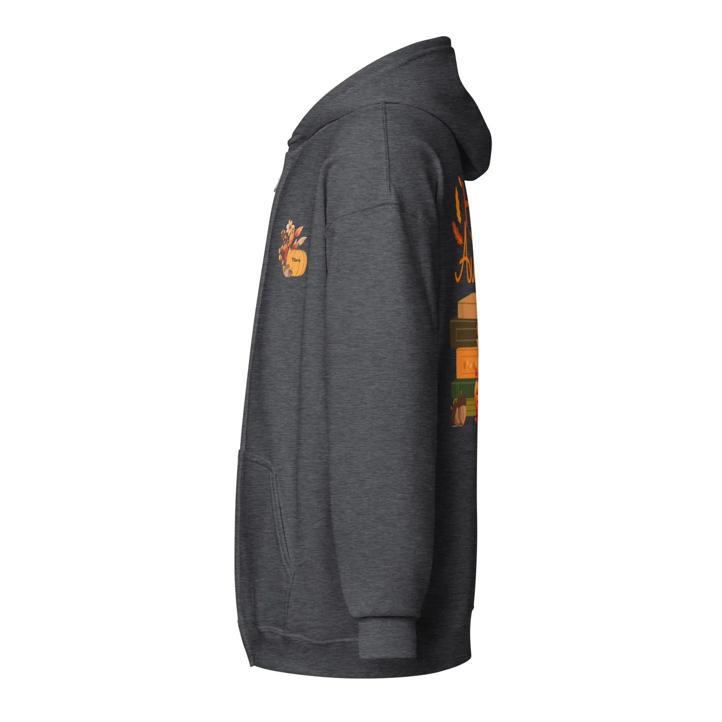 Hello Autumn Unisex heavy blend zip hoodie - TBRaring
