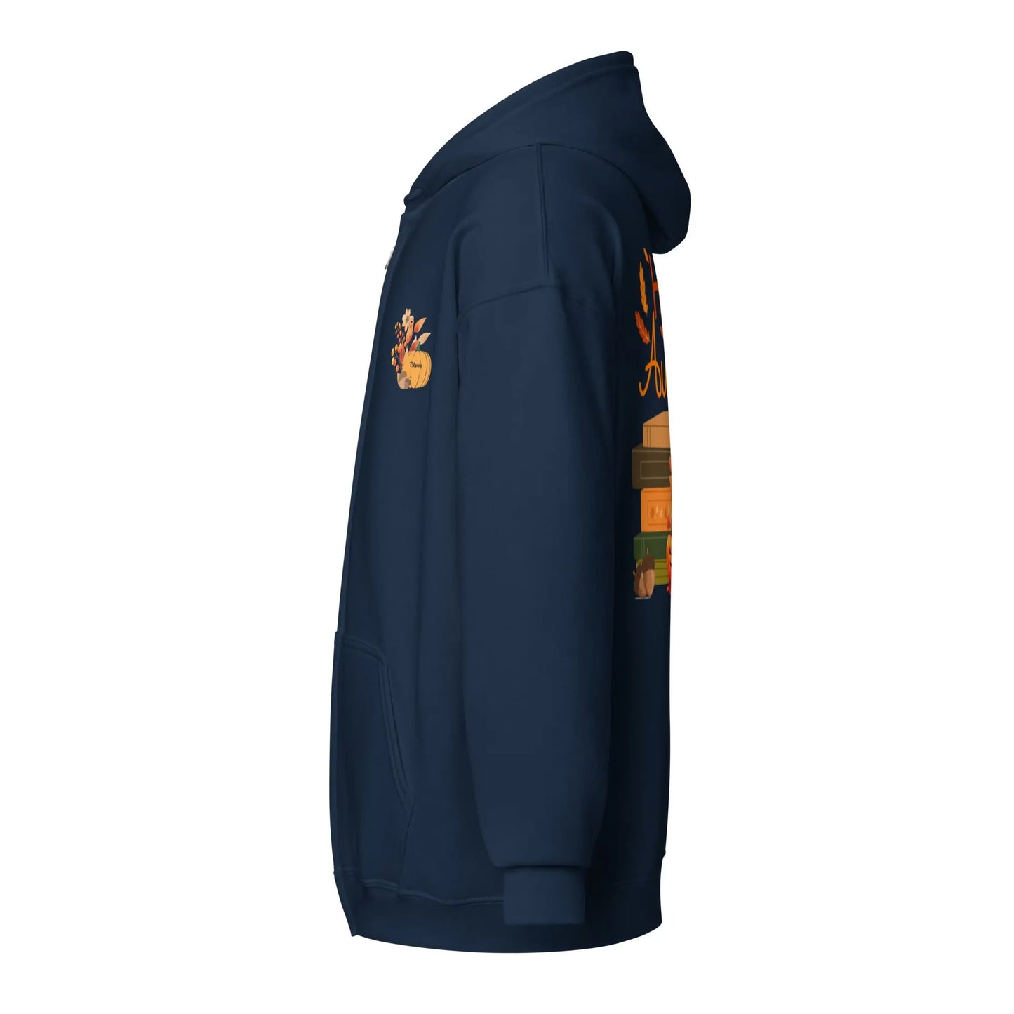 Hello Autumn Unisex heavy blend zip hoodie - TBRaring