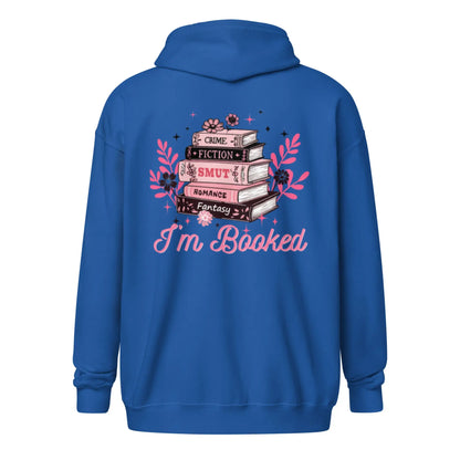 I'm Booked Unisex heavy blend zip hoodie - TBRaring