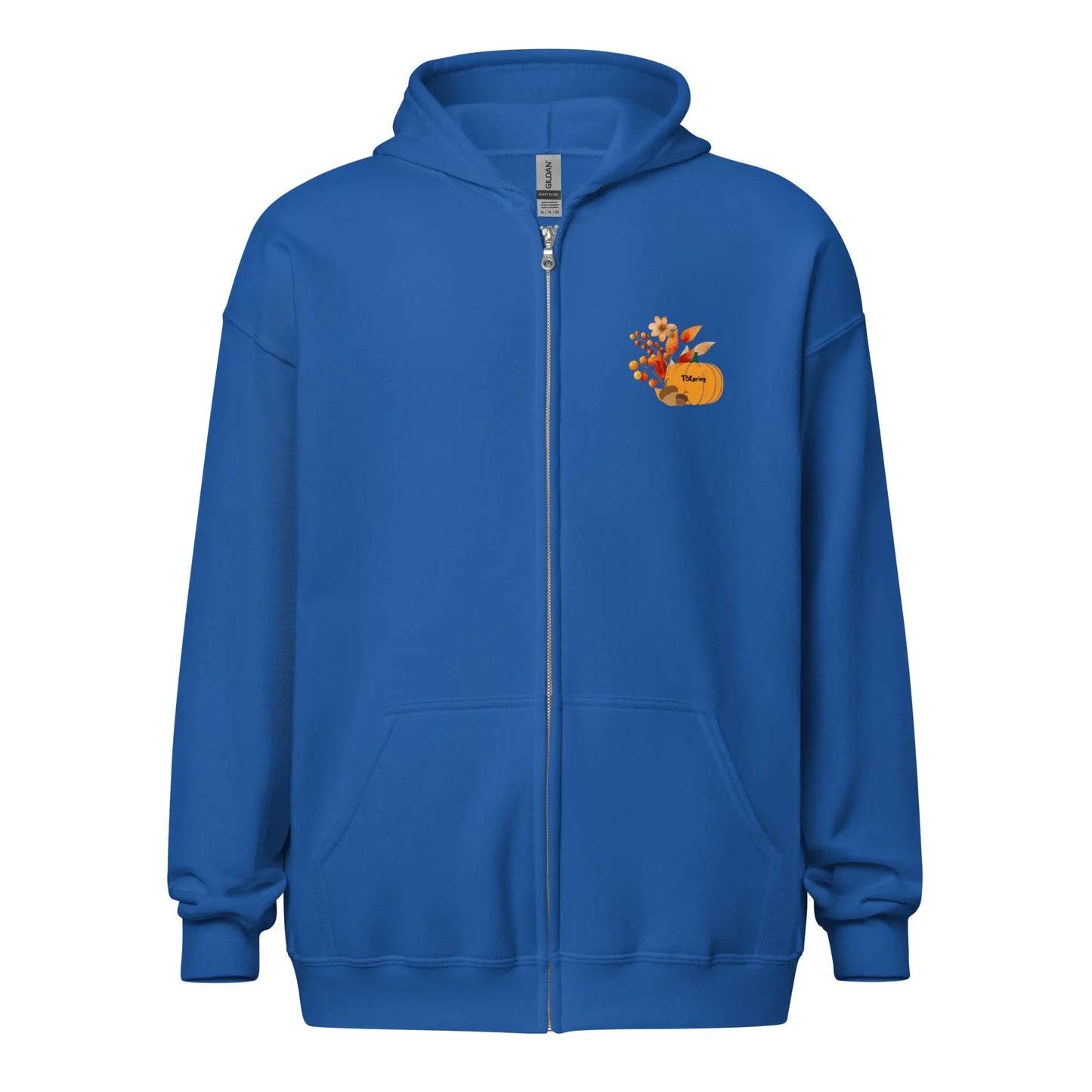 Hello Autumn Unisex heavy blend zip hoodie - TBRaring