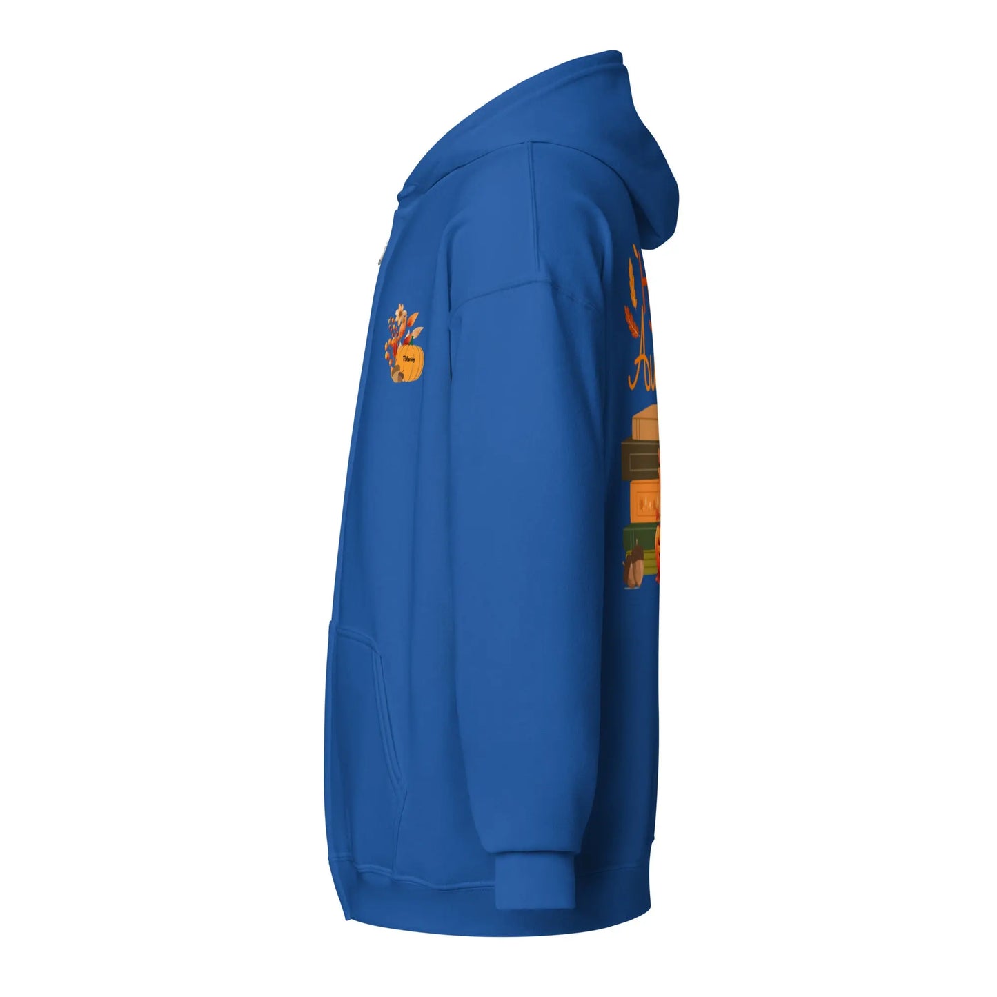 Hello Autumn Unisex heavy blend zip hoodie - TBRaring