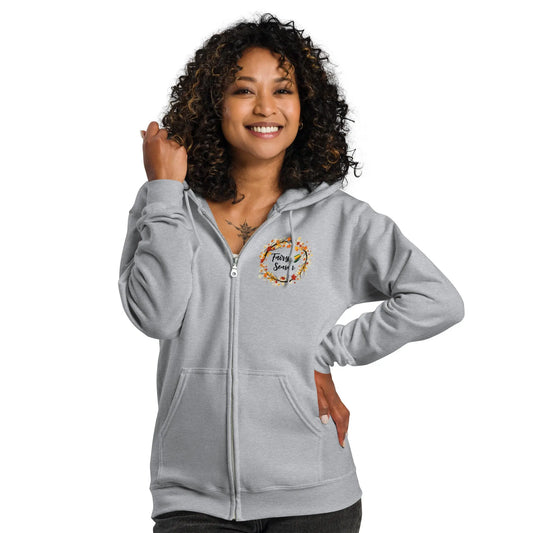 "Fairy Corn Season" Unisex heavy blend zip hoodie comfy bookish goods - TBRaring
