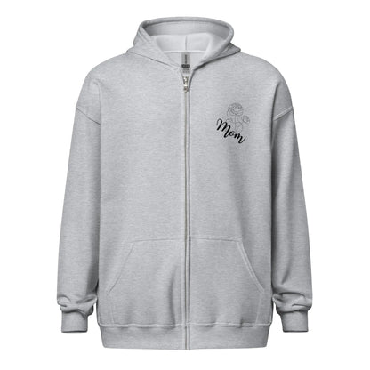 "Flipping Pages Wiping Faces Going Places" Unisex heavy blend zip hoodie bookish merch - TBRaring
