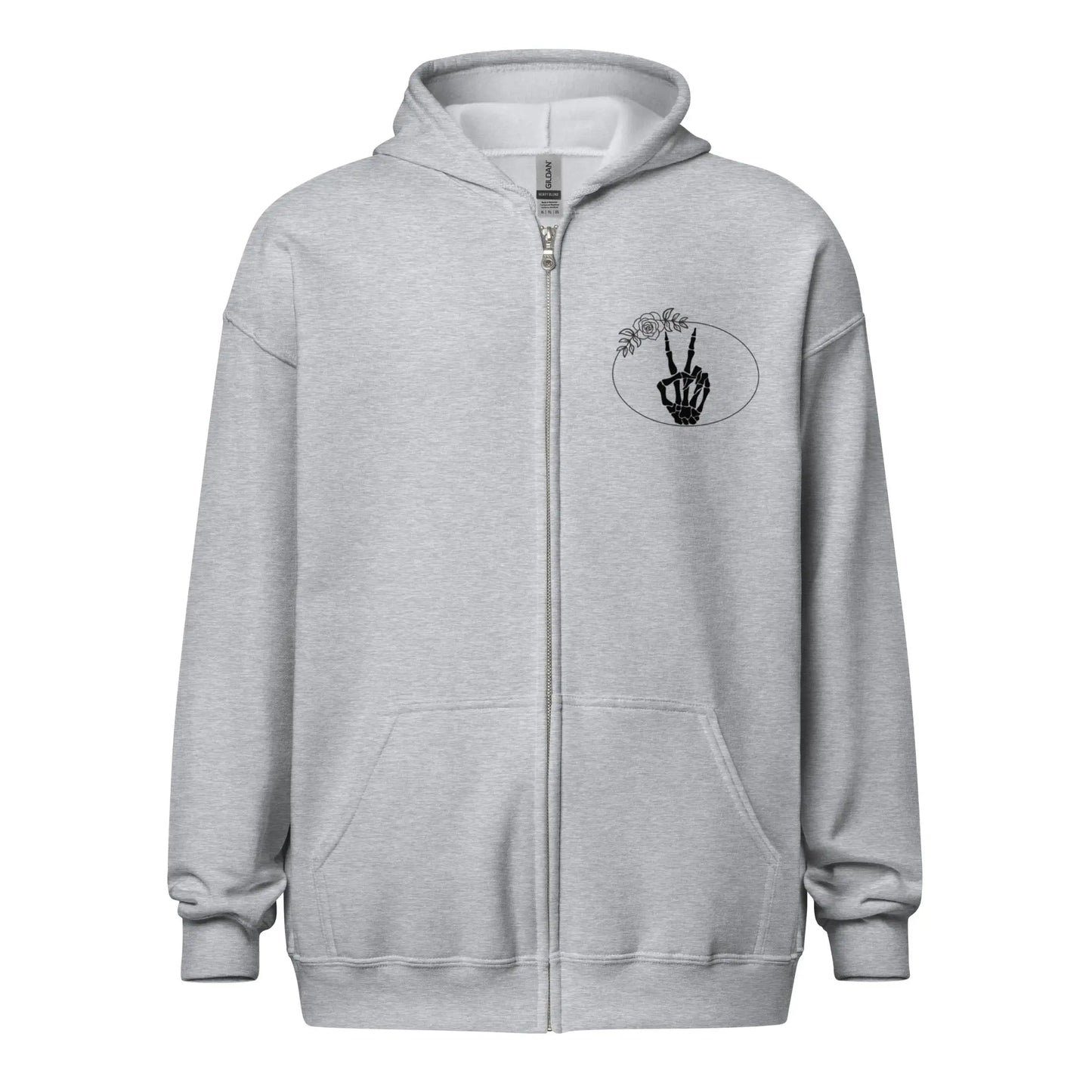 "Just a Mom Out Here Trying to Finish Her Chapter" Unisex heavy blend zip hoodie Bookish Merch - TBRaring