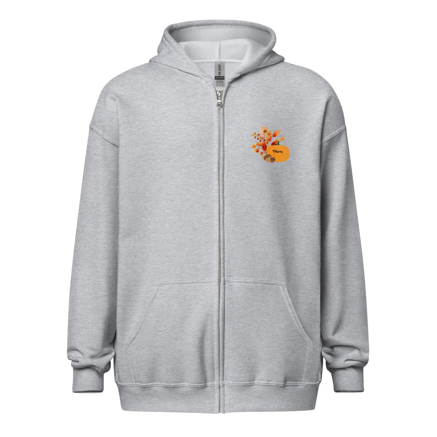 Hello Autumn Unisex heavy blend zip hoodie - TBRaring